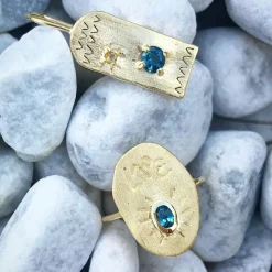 Louise Hendricks Boucles D Oreilles^Boucles D'Oreilles - Tania Topaze Citrine