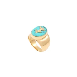 Louise Hendricks Bagues^Chevaliere - Winona Turquoise