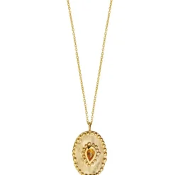 Louise Hendricks Colliers^Collier - Verine Citrine