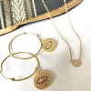 Louise Hendricks Boucles D Oreilles^Creoles - Happy Xl Black