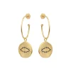 Louise Hendricks Boucles D Oreilles^Creoles - Happy Xs Black