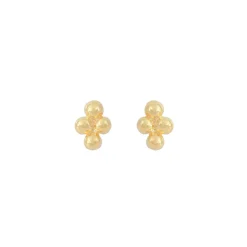 Louise Hendricks Boucles D Oreilles^Puces - Marcia 4 Billes