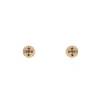 Louise Hendricks Boucles D Oreilles^Puces D'Oreilles - Mina Black Ronde