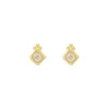 Louise Hendricks Boucles D Oreilles^Puces D'Oreilles Losange - Driss White