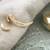 Louise Hendricks Boucles D Oreilles^Studs - Moon Xl